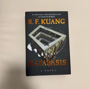 Katabasis by R.F Kuang (Deluxe edition) (sprayed edges) (hardcover) book